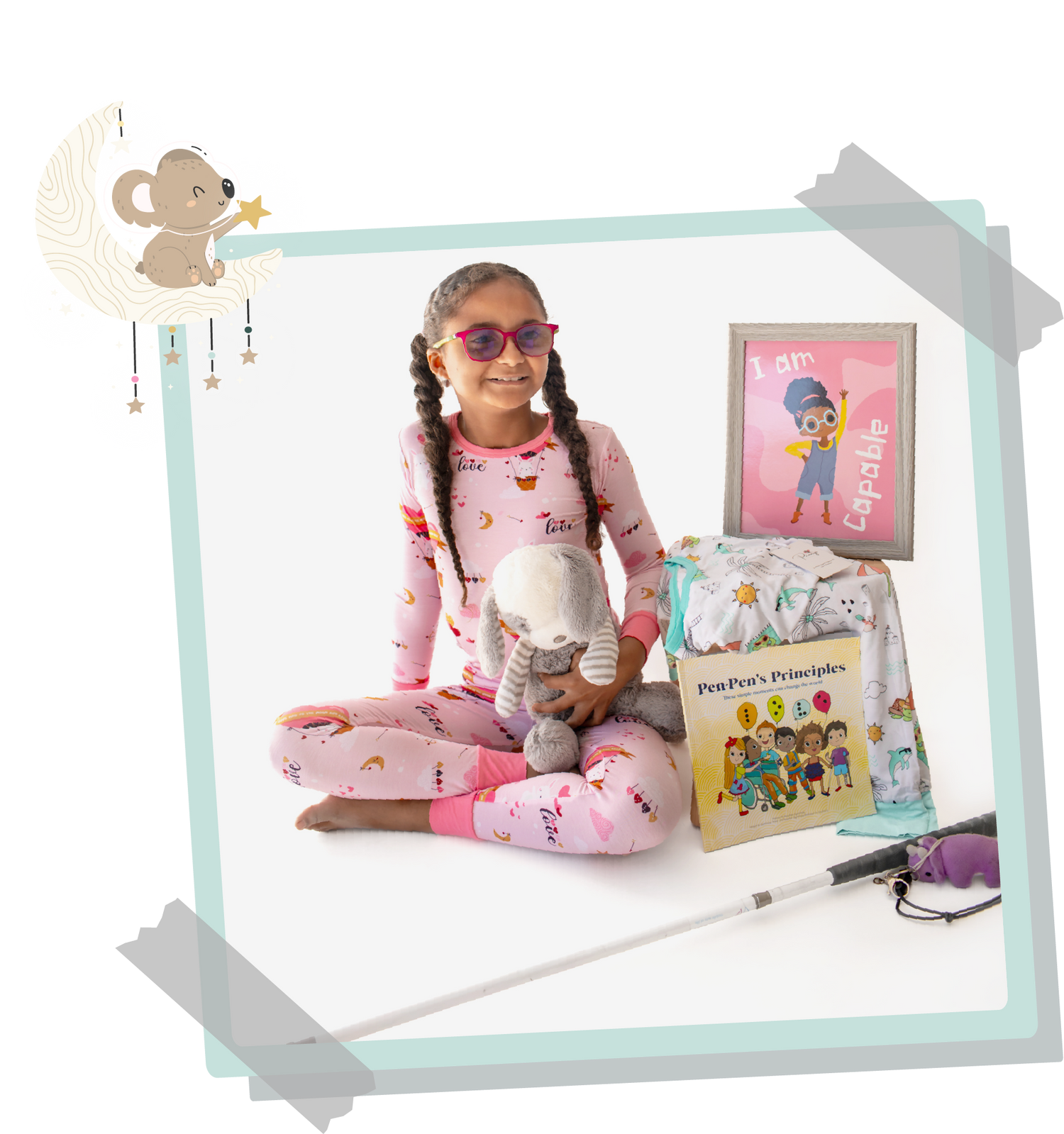 Image of Child in Bamboo Pajamas