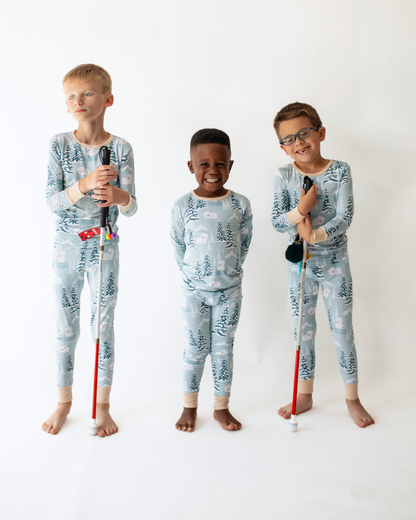 Benny the Bear | Gray Kids Pajamas