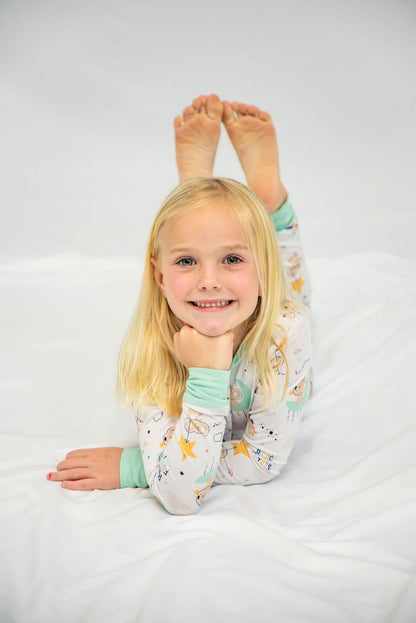 Kenny the Koala | Soft White Kids Pajamas