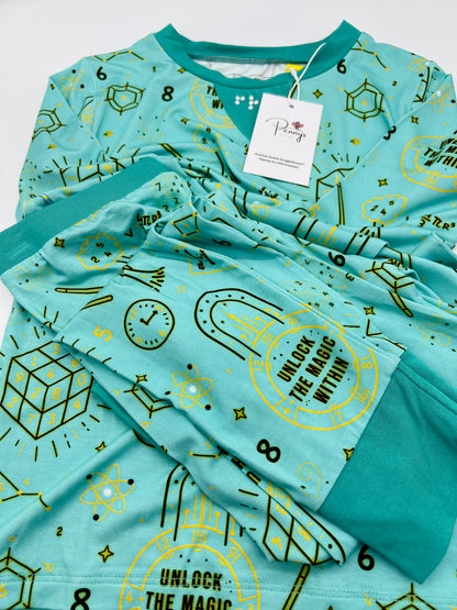 Ellie the Explorer | Teal Kids Pajamas